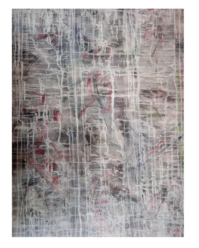 Pintura N 93 - Pictograma - Acrílico - 70x1m Año 1991